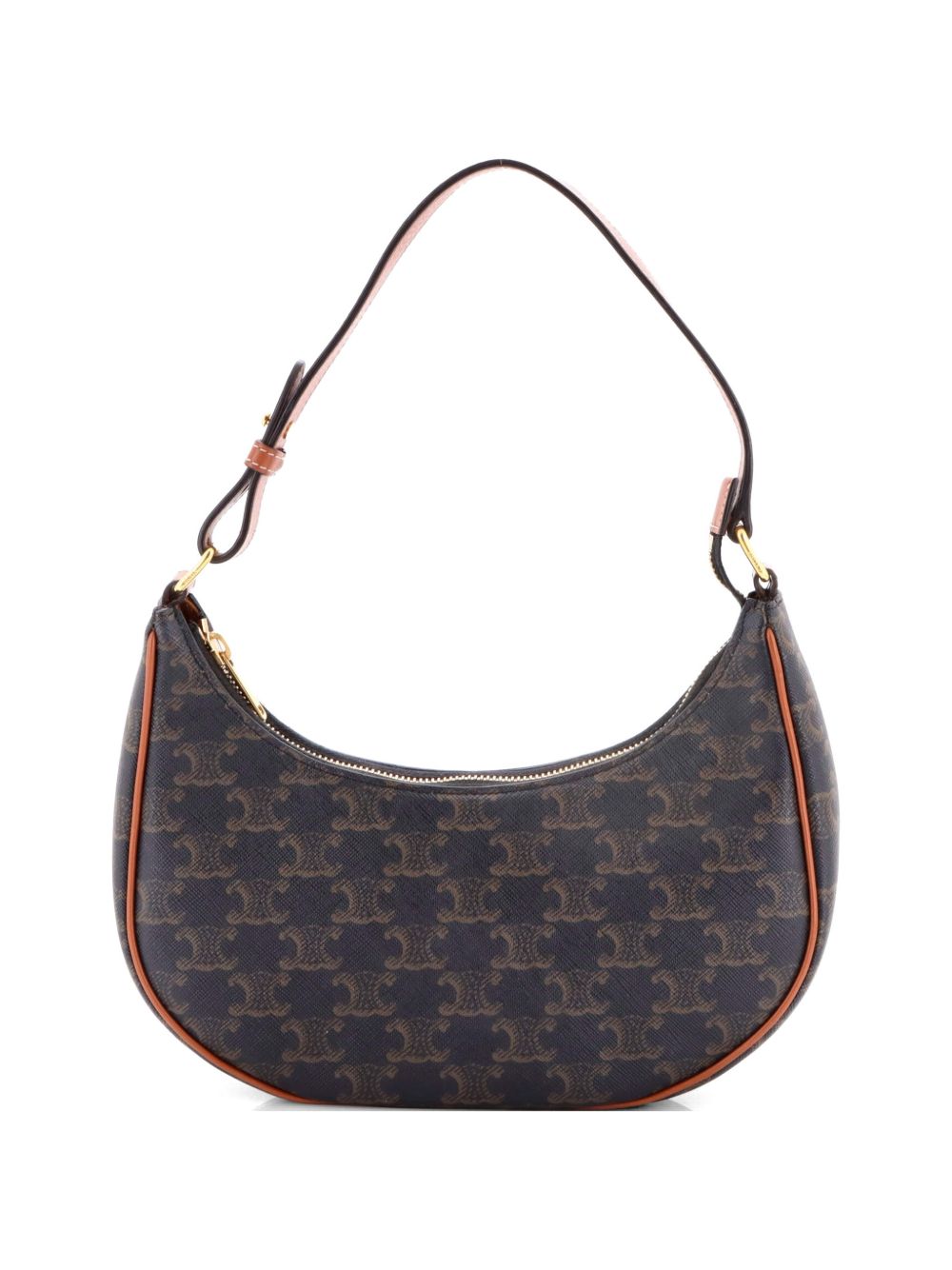Celine Ava Bag Triomphe Coated Canvas hobo bag
