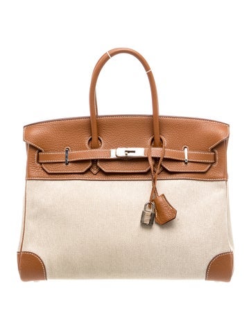 Toile H & Togo Birkin 35