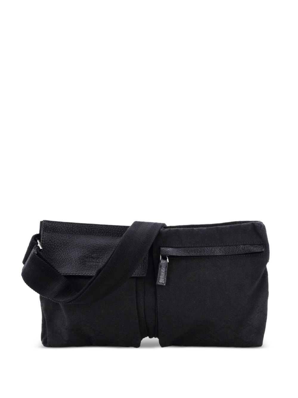 Vintage Double GG Canvas with Leather belt bag