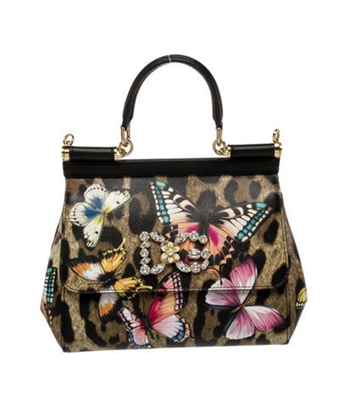Dolce & Gabbana Gabbana Mambo Rose Top Handle Bag