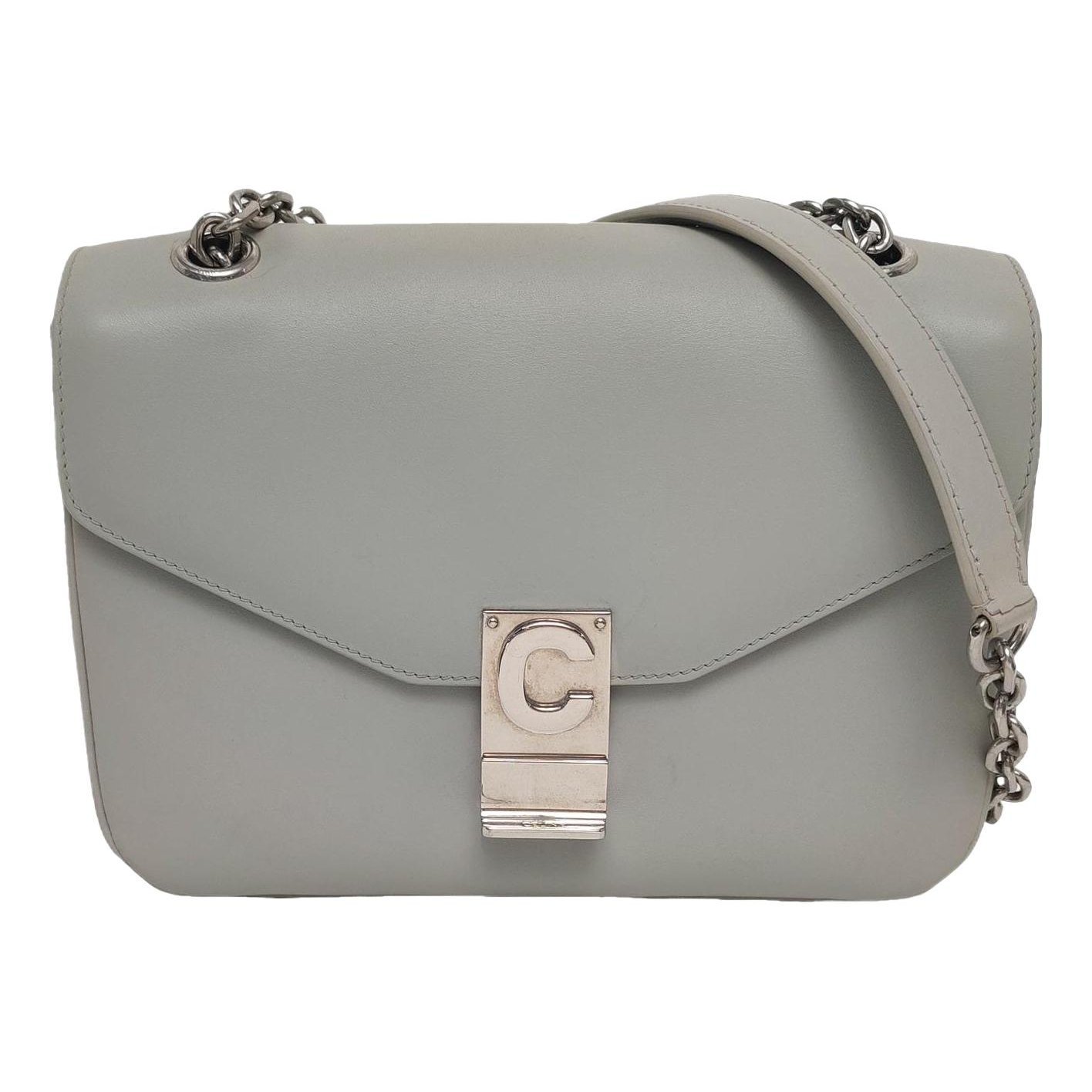 Black Belt leather crossbody bag