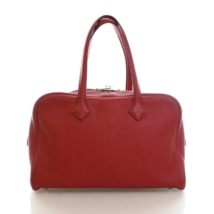 Hermes Hermes Rouge Garance Clemence Victoria II 35