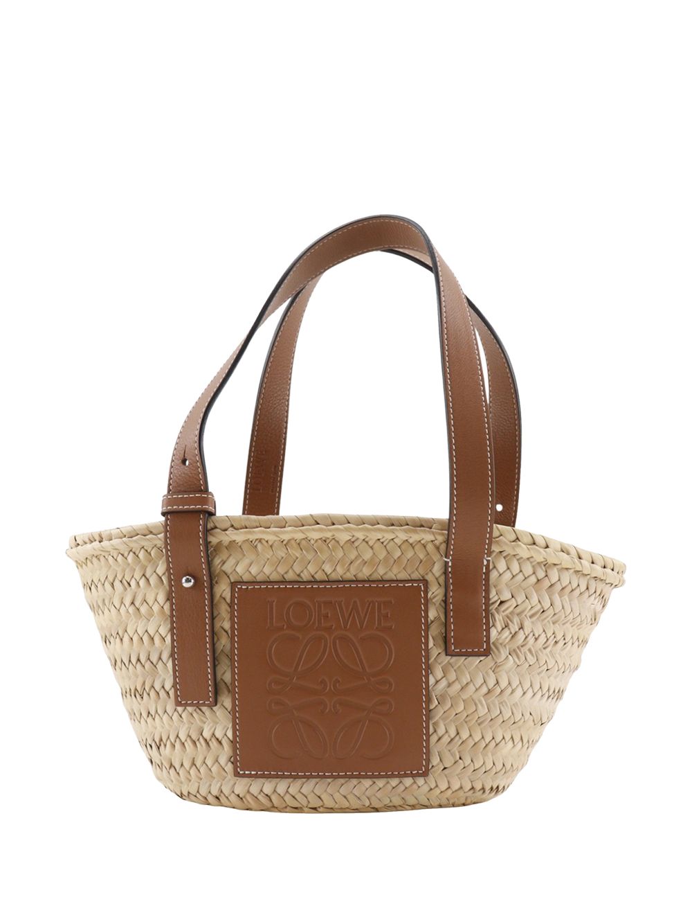 2021 Small Raffia Basket tote bag