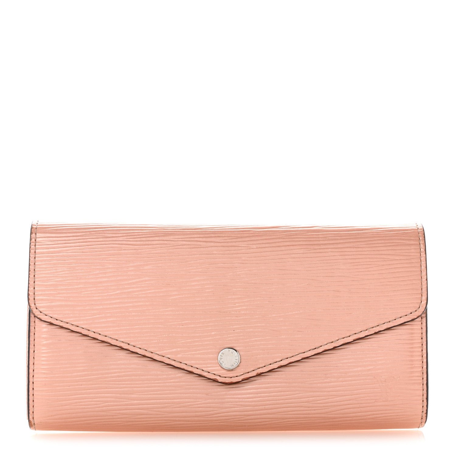 Louis Vuitton Epi Sarah Wallet NM Rose Ballerine