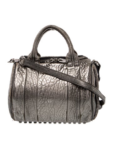 Leather Top Handle Bag