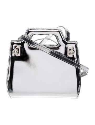 Leather Top Handle Bag