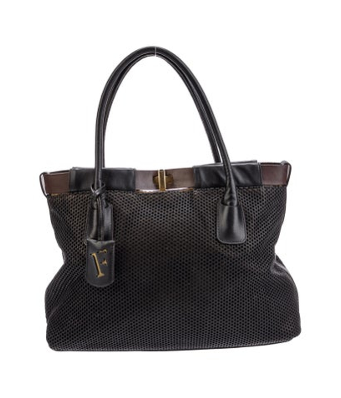 Furla Leather Top Handle Bag
