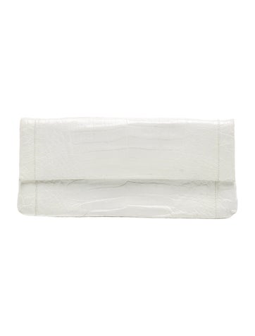 Nancy Gonzalez Crocodile Clutch