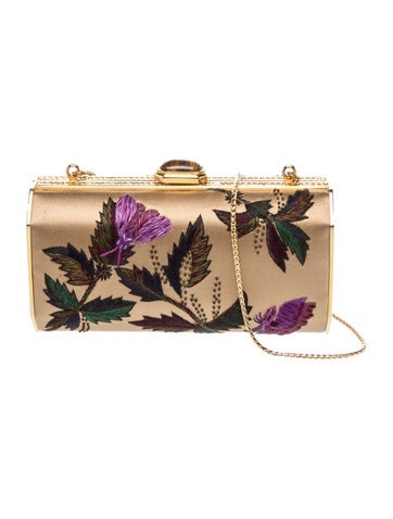 Satin Minaudière Vintage