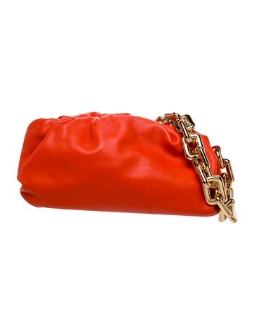 Bottega Veneta Leather Chain Pouch