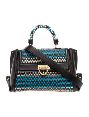 Leather Top Handle Bag