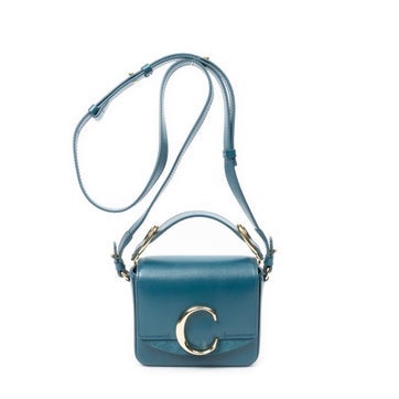 Leather Mini C Crossbody