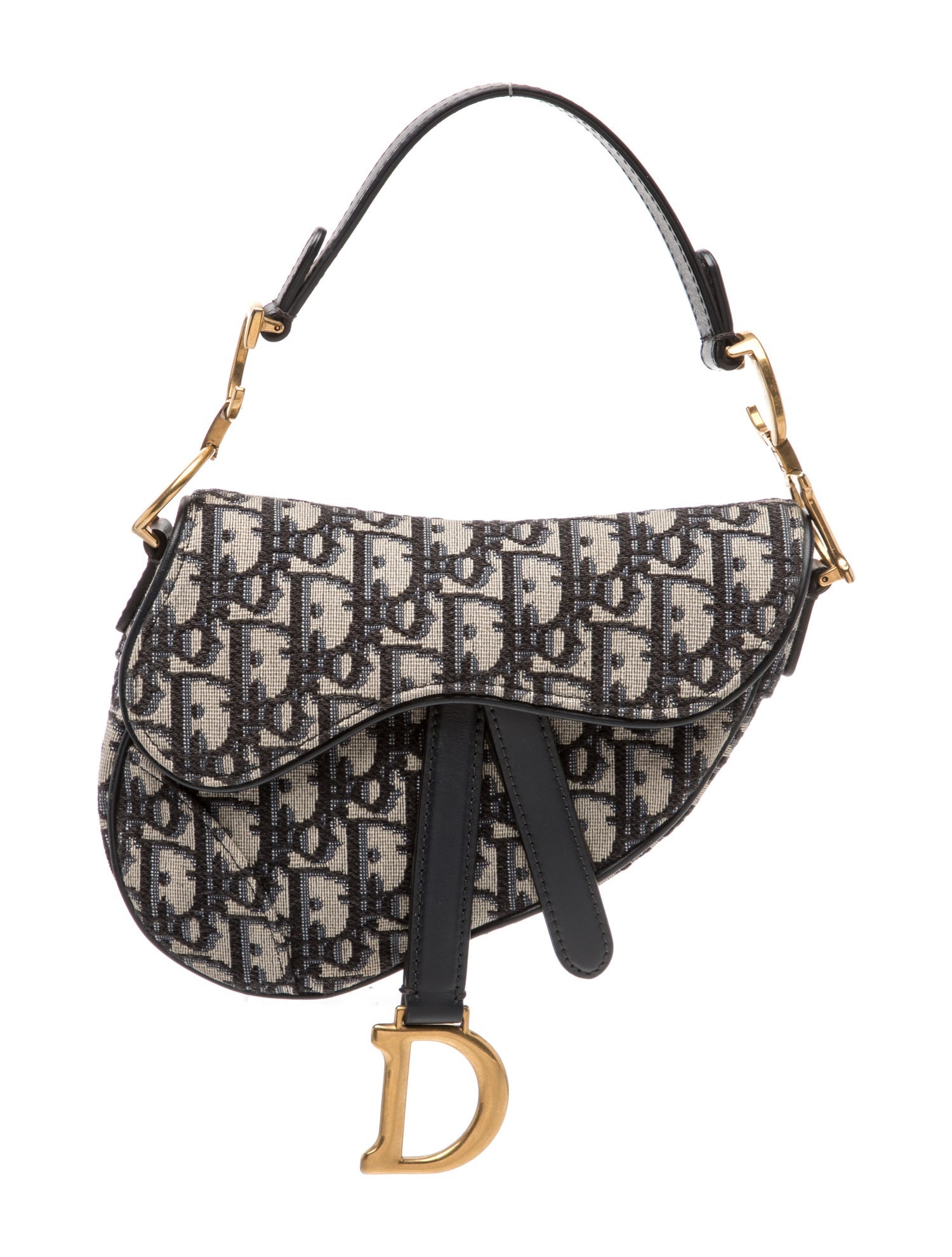 Oblique Jacquard Saddle