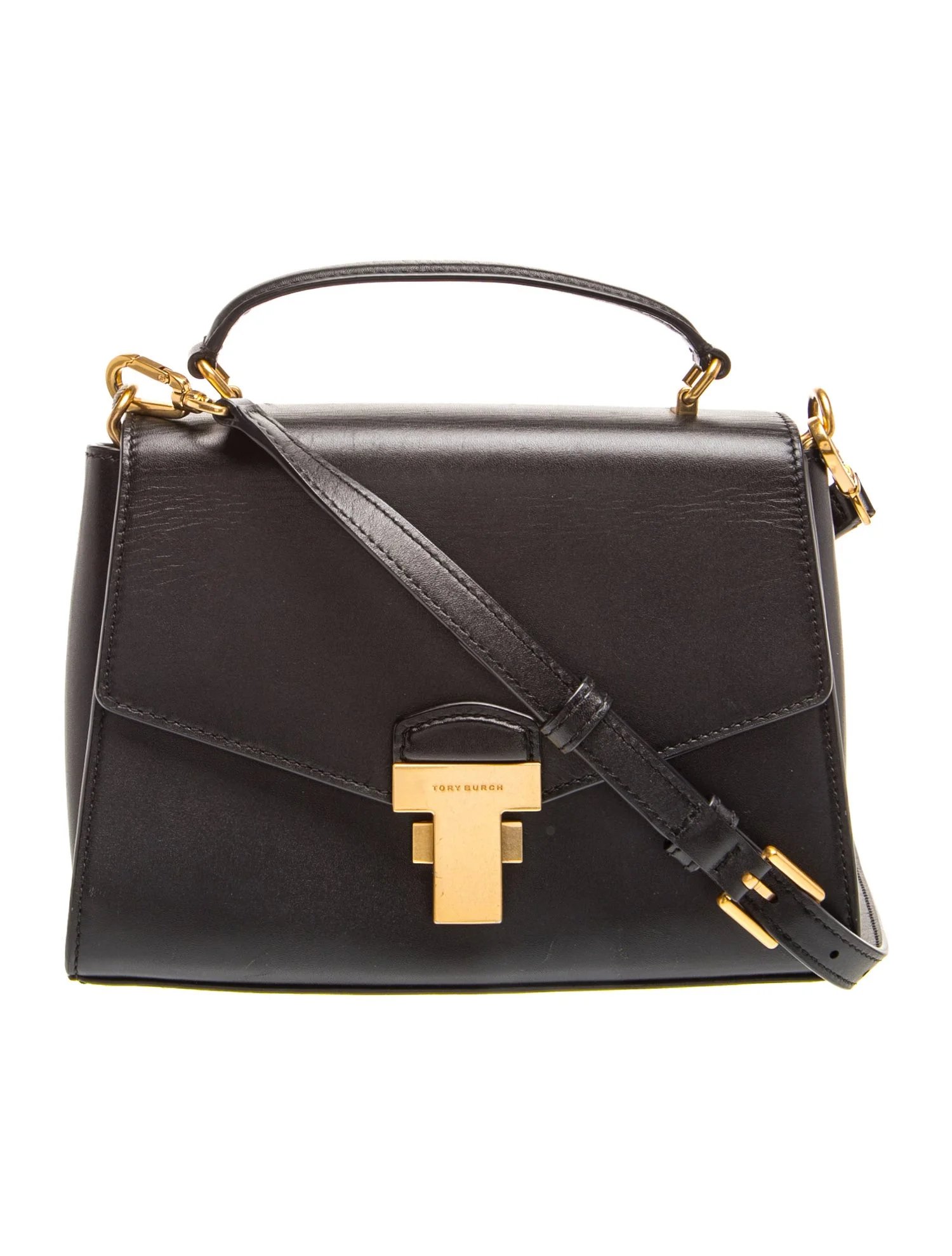 Leather Top Handle Bag