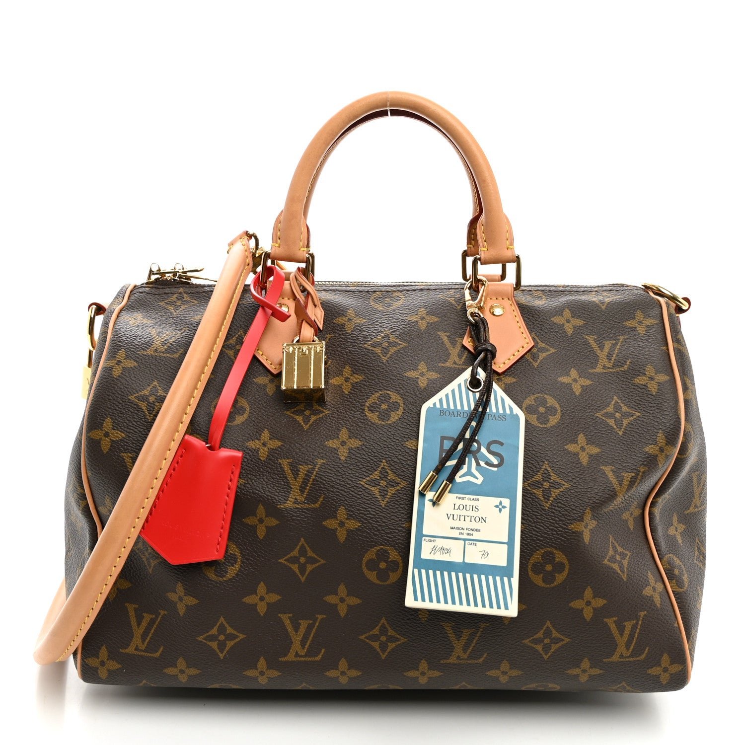 Louis Vuitton Monogram Speedy Soft Crafty 30