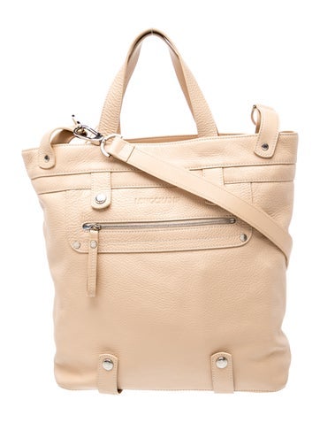 Leather Top Handle Bag