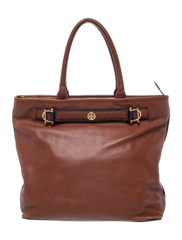 Leather Top Handle Bag