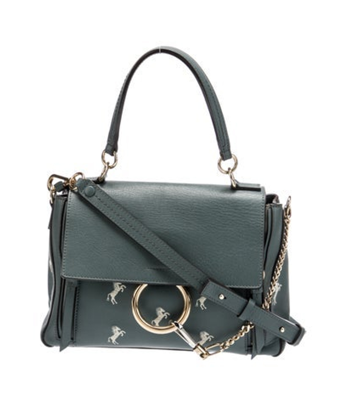 Chloe Leather Top Handle Bag