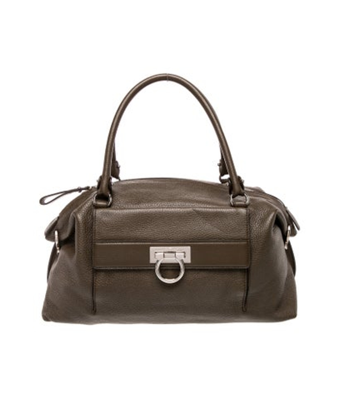 Salvatore Ferragamo Ferragamo Leather Shoulder Bag Medium