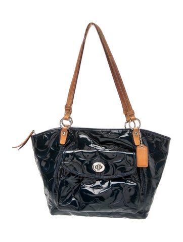 Patent Leather Shoulder Bag