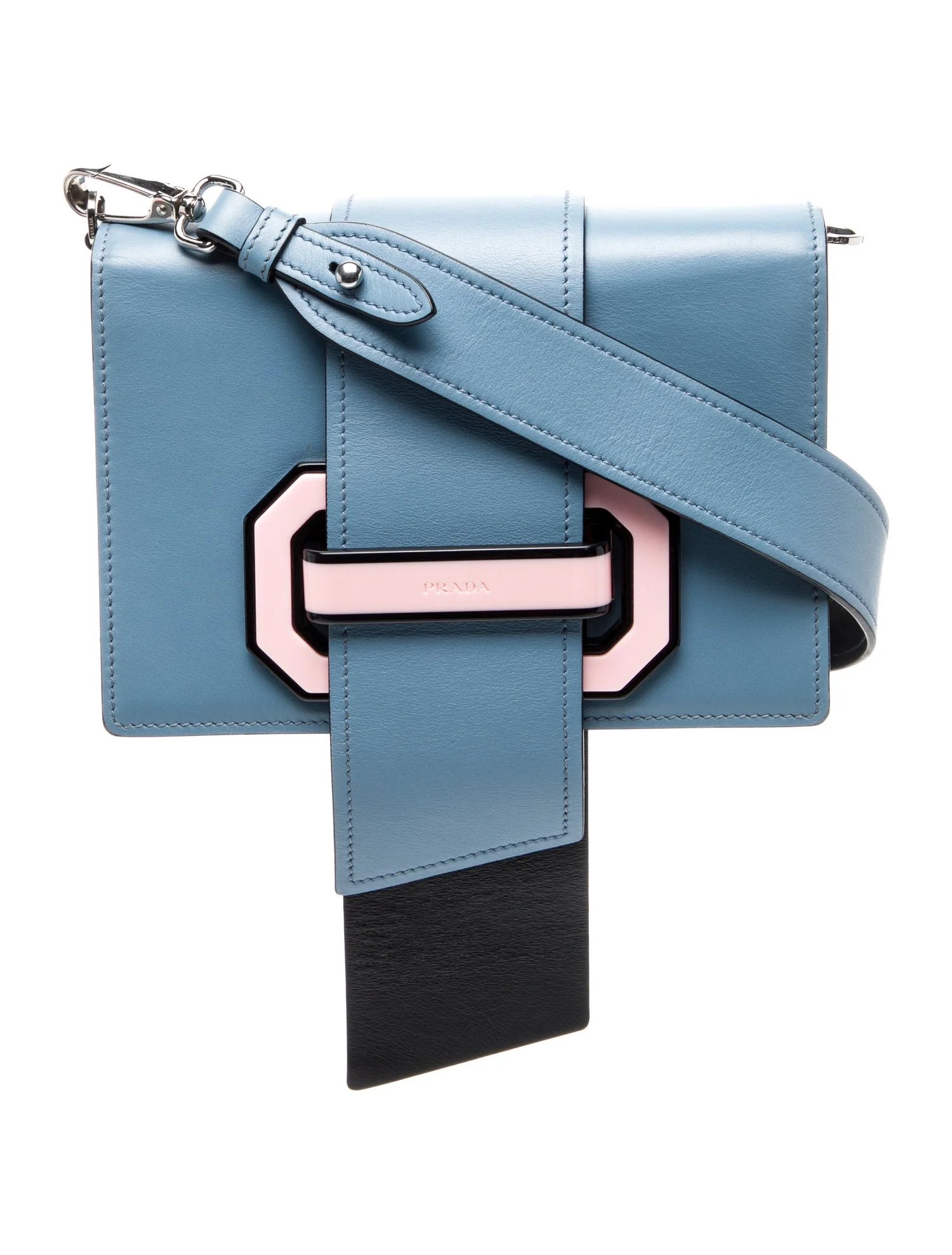 City Calf Leather Plex Ribbon