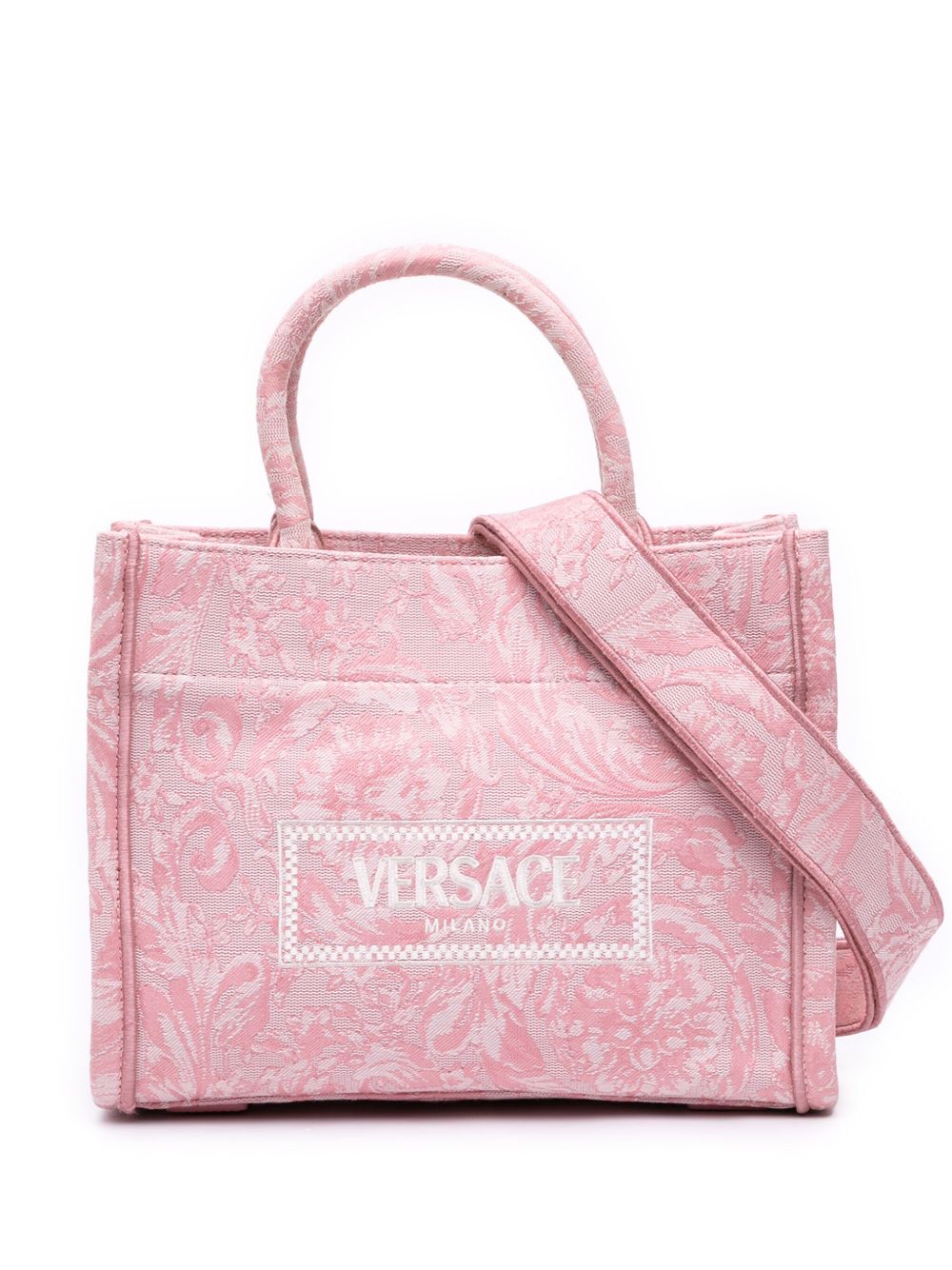 2000-2025 Small Canvas Barocco Athena Tote satchel