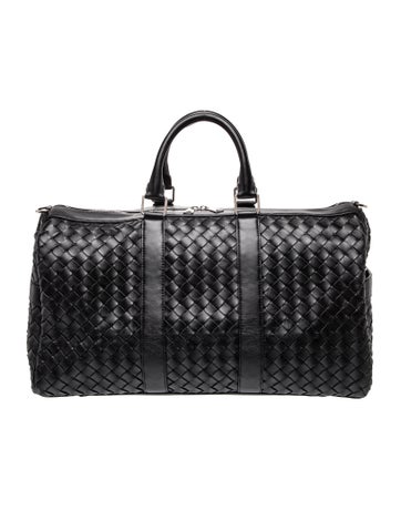 Intrecciato Weekender Bag