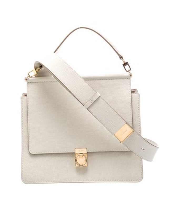 Polene Leather Shoulder Bag