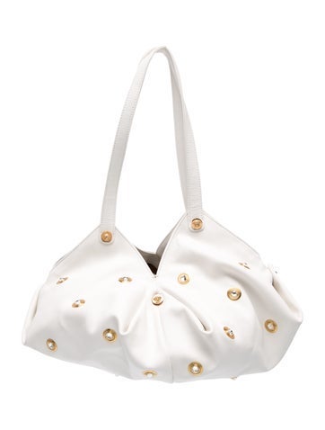 Versace Leather Shoulder Bag