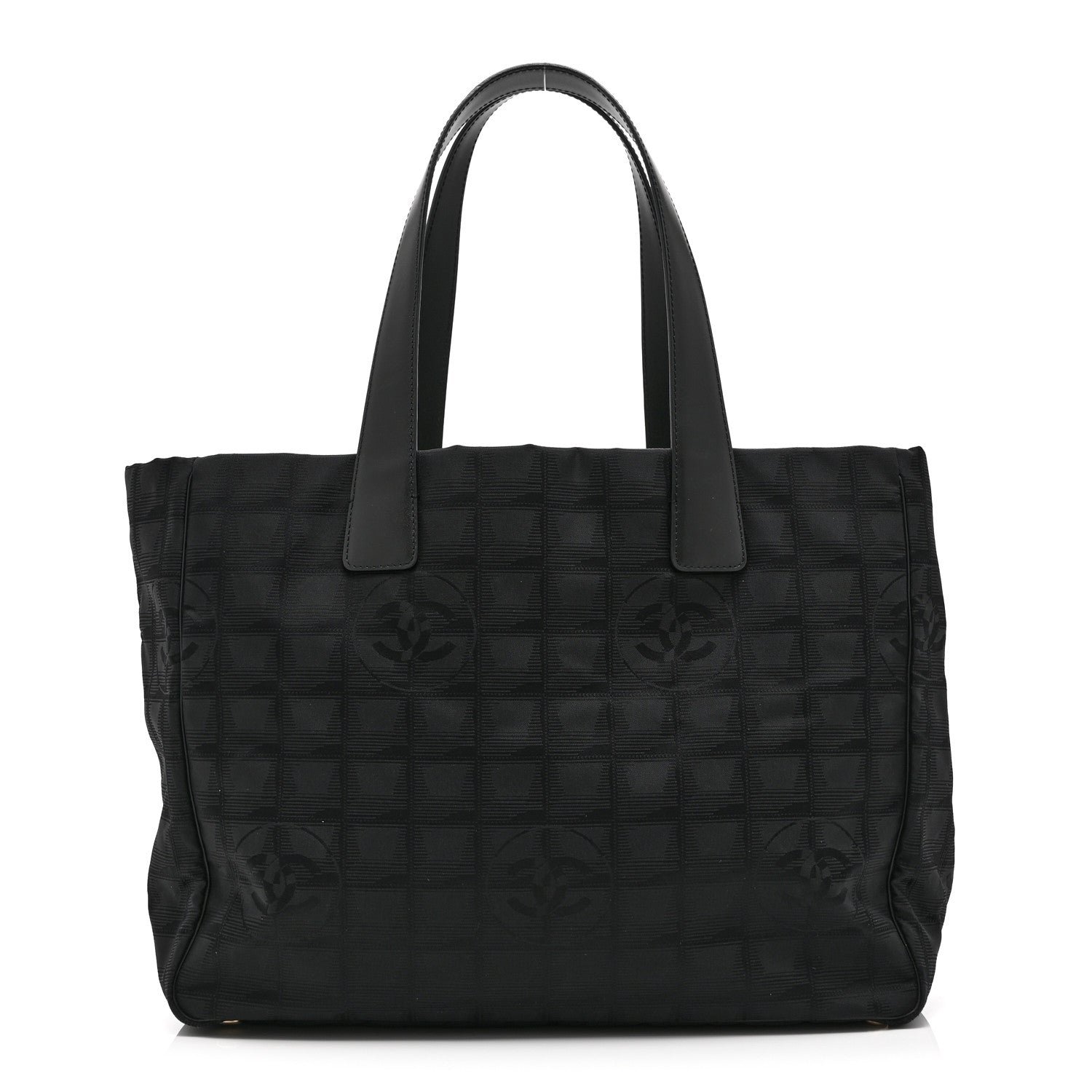 Chanel Nylon Medium Travel Tote Black