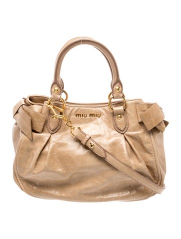 Leather Top Handle Bag