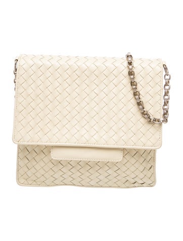 Intrecciato Flap Bag Vintage
