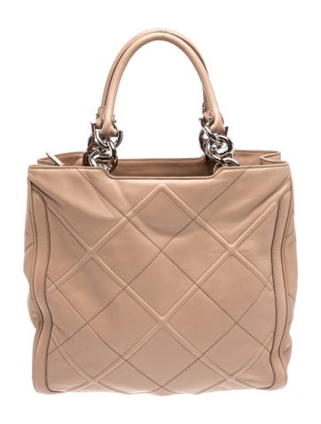 Leather Top Handle Bag