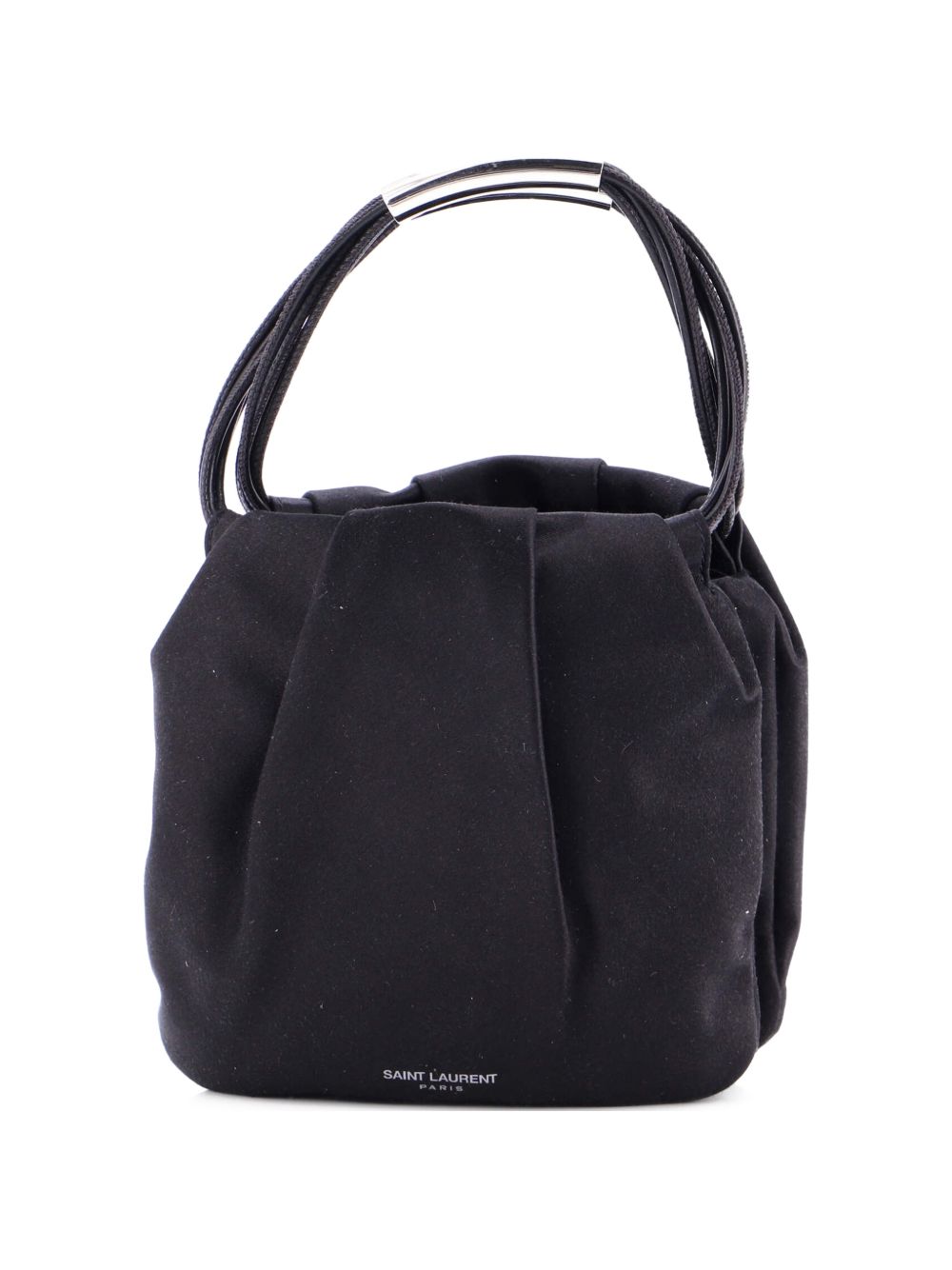 Pochon Top Handle Bag Satin Mini satchel