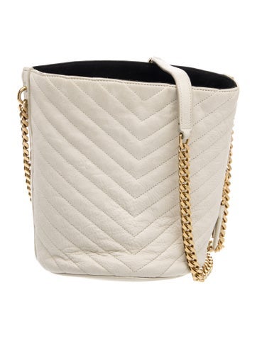 Leather Bucket Bag Small