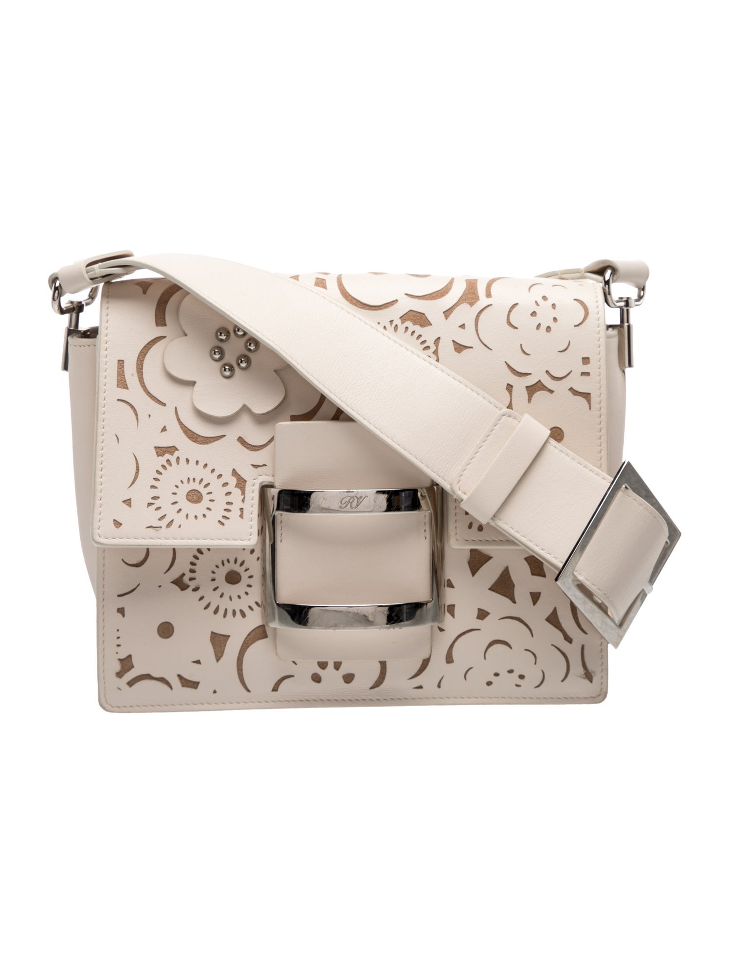 Roger Vivier Leather Crossbody Bag