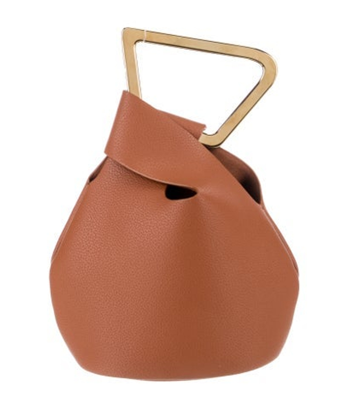 Cult Gaia Gaia Leather Top Handle Bag