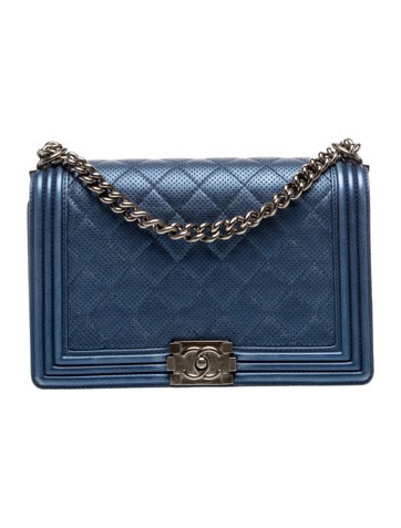 Perforated Large Boy Bag
