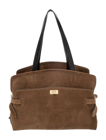Anya Hindmarch Leather Top Handle Bag