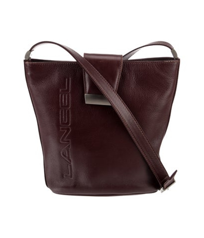 Lancel Leather Bucket Bag