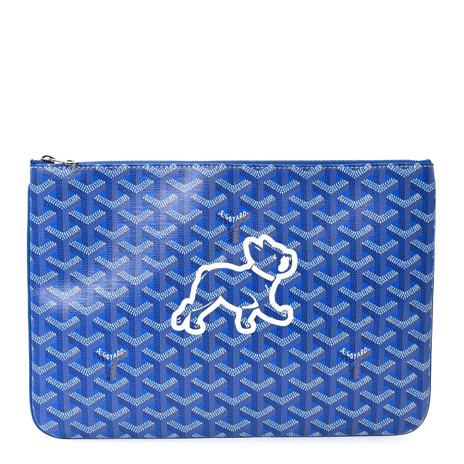 Goyard Goyard Goyardine Senat Pochette MM Sky Blue