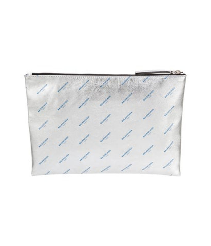 Balmain Leather Clutch