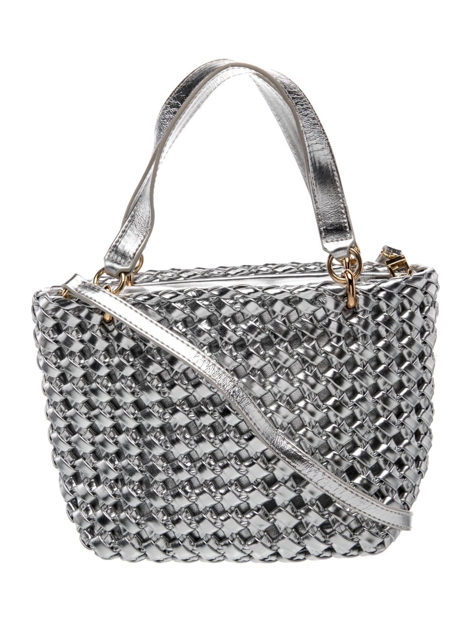 Leather Top Handle Bag