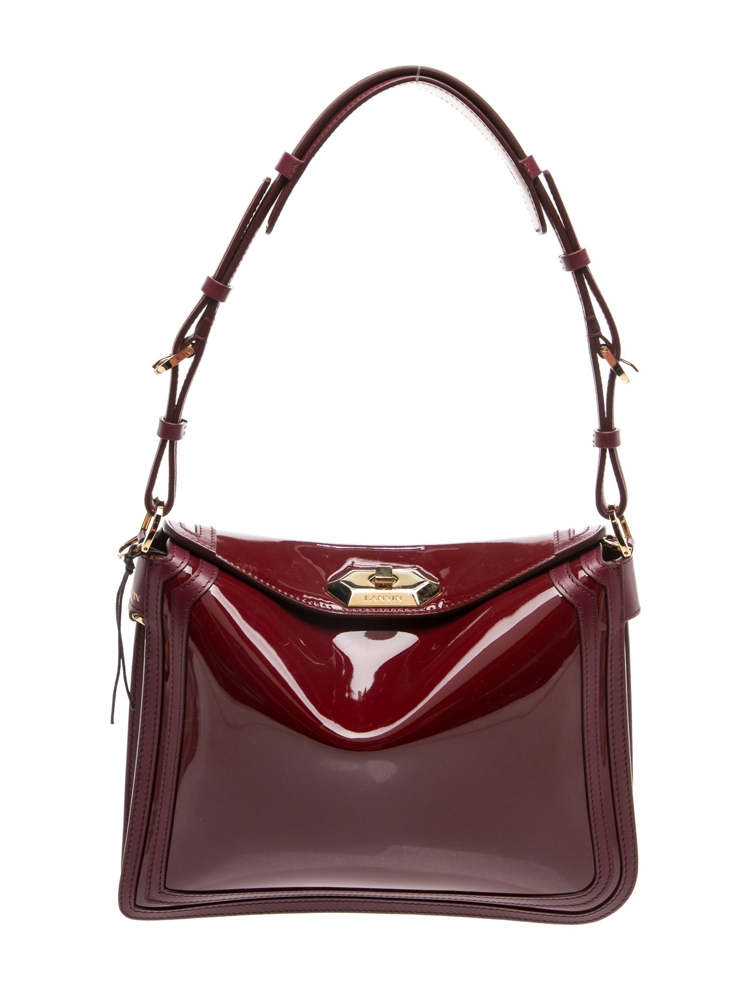 Patent Leather Shoulder Bag