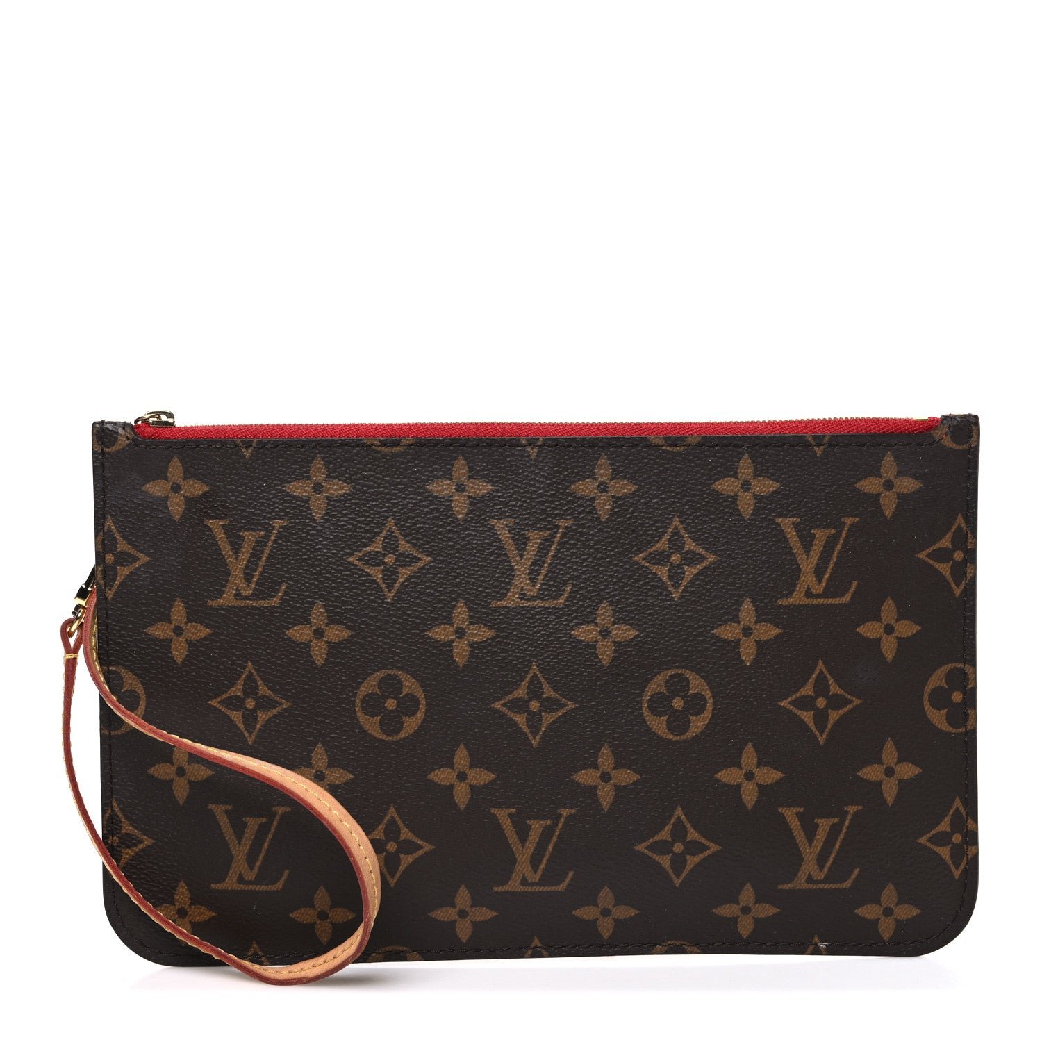 Monogram Neverfull MM GM Pochette Cherry