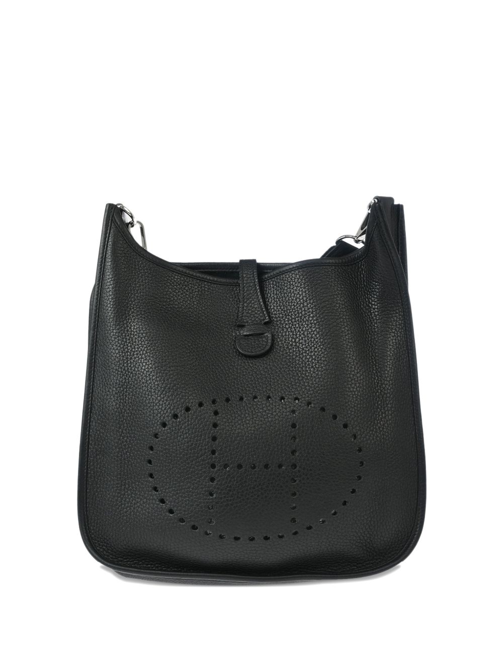 Hermes 2017 PM Evelyne pebbled-grain shoulder bag