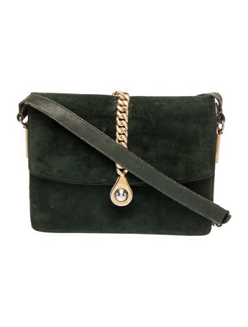 Suede Crossbody Bag Vintage