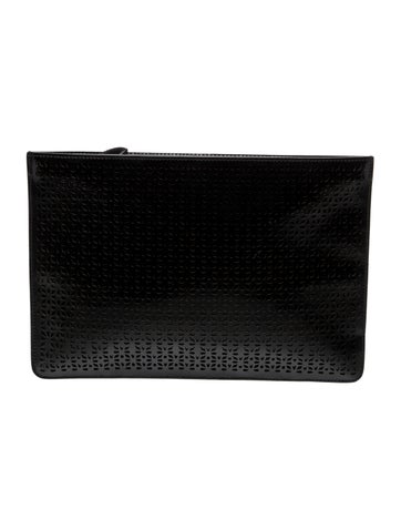 Alaia Leather Clutch