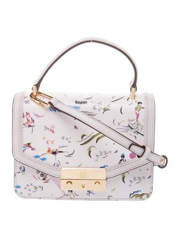 Saffiano Leather Top Handle Bag