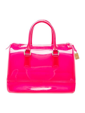 Rubber Top Handle Bag